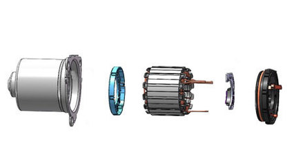 汽車發(fā)動機無刷電機生產(chǎn)線